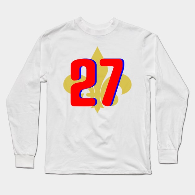 Geaux Phils Long Sleeve T-Shirt by Underground Sports Philadelphia